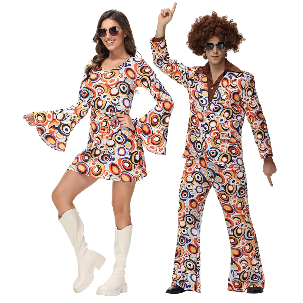 Women'S Fashion From The 70S - Männer Frauen Retro 70er 80er Hippie