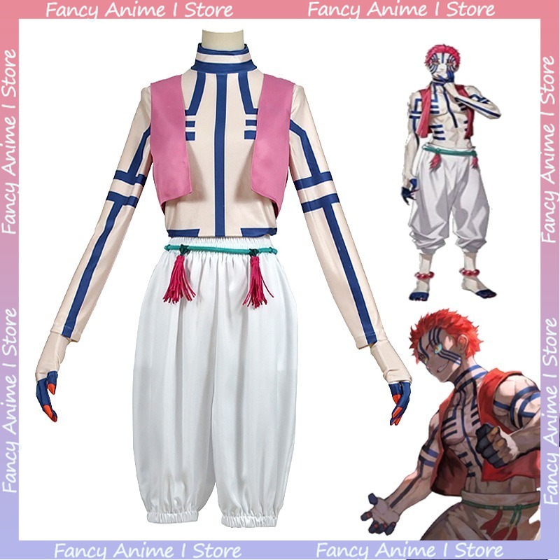 Women Fashion Japan - Anime Akaza Cosplay-Kostüm, hübscher Party-Anzug für