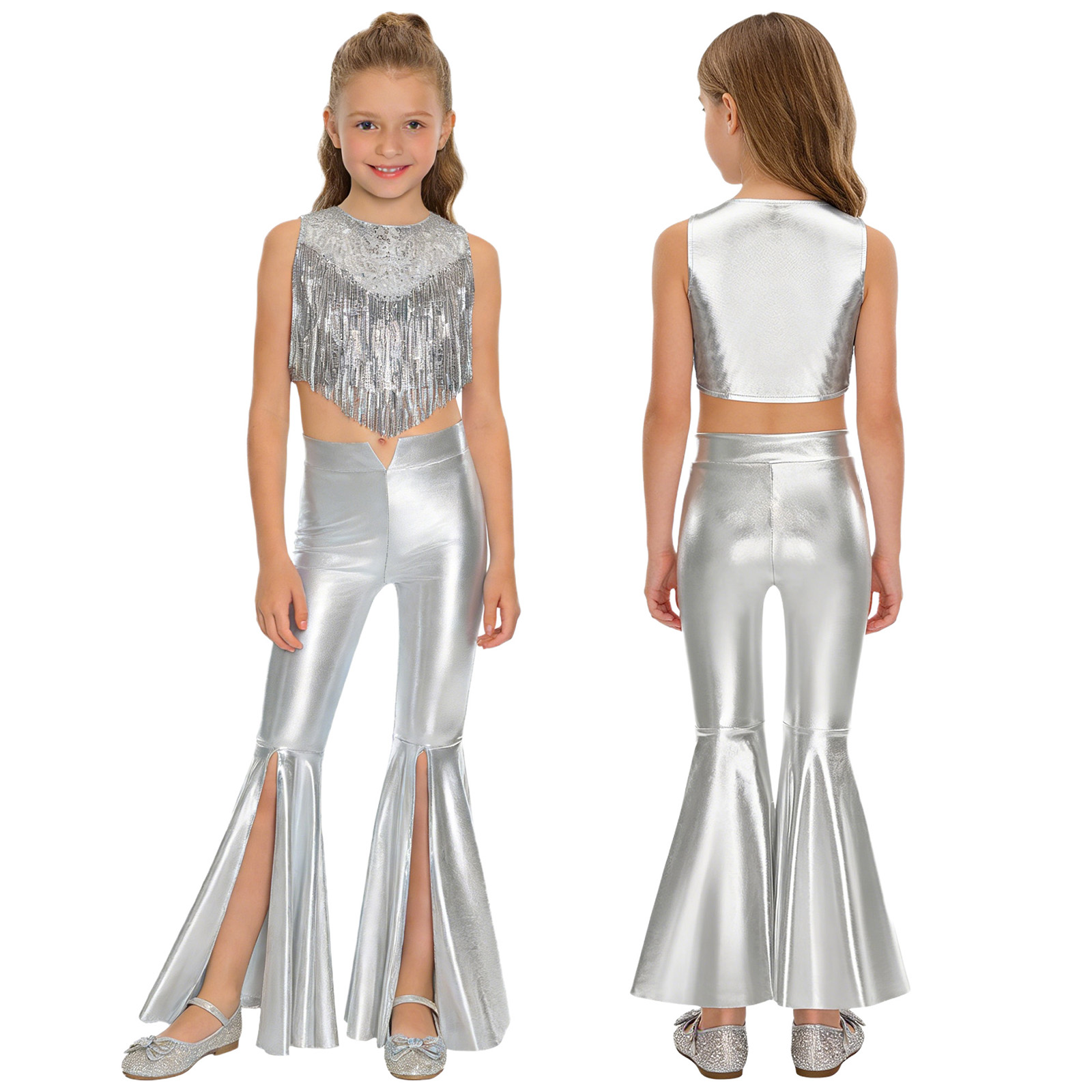 Women'S Fashion From The 70S - Girls 70s Disco Dance Costume Halloween