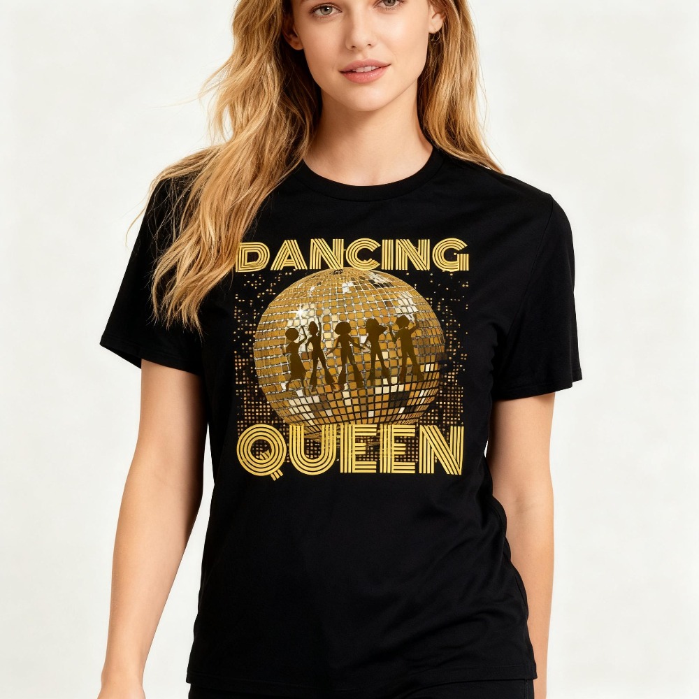 Women'S Fashion From The 70S - Dancing Queen T-Shirt 70er 80er 90er
