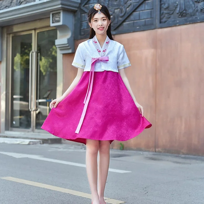 Women Fashion Japan - 2026 2024 Damen Hanbok-Kleid Traditionelle Koreanische