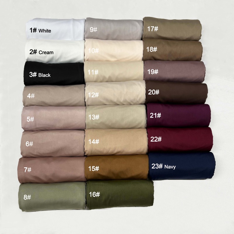 Women'S Fashion Jersey - E2 Premium Flüssiger Jersey Hijab Schal