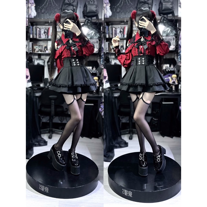 Damen Jirai Kei Outfit Japanis – Women'S Y2K Fashion Aesthetic Bewertung und Preis