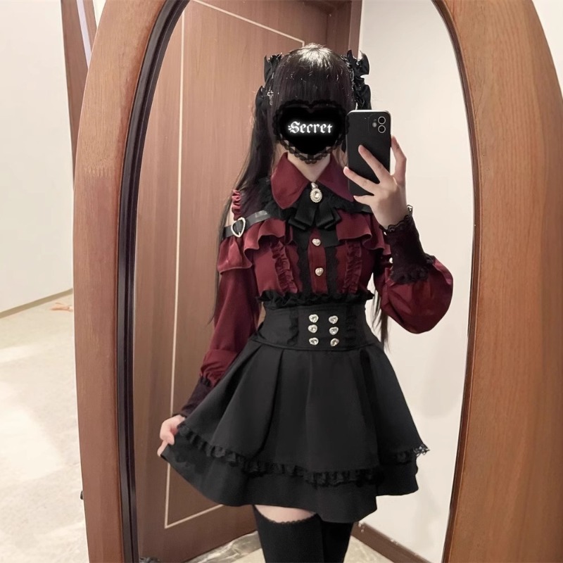 Damen Jirai Kei Outfit Japanis – Women'S Y2K Fashion Aesthetic Bewertung und Preis