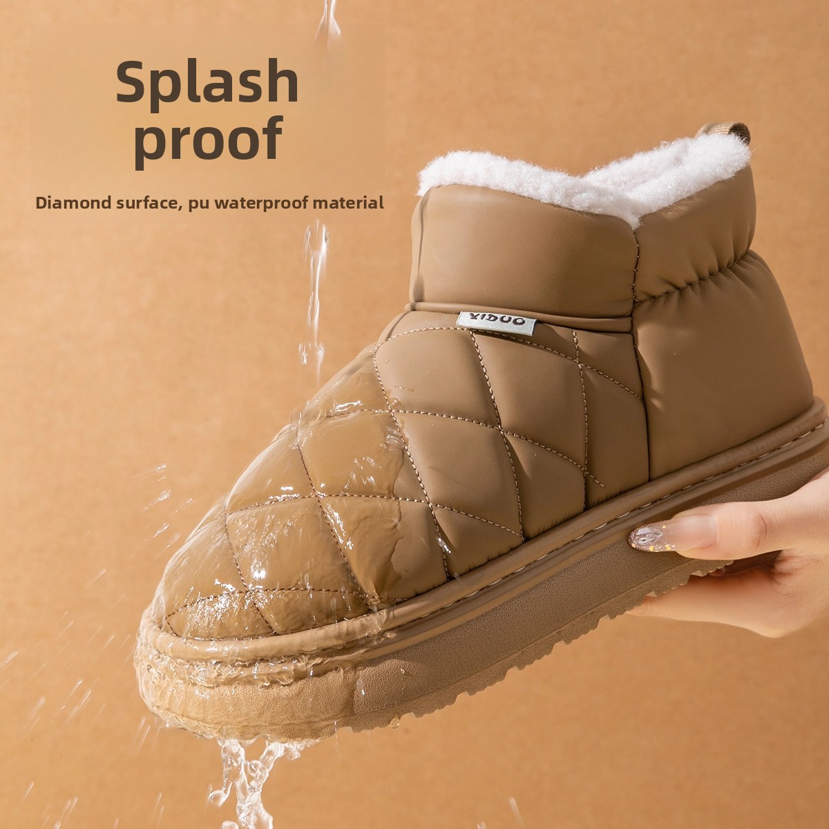 Damen Winter Wasserdichte Schn – Women'S Fashion Rain Boots Bewertung und Preis