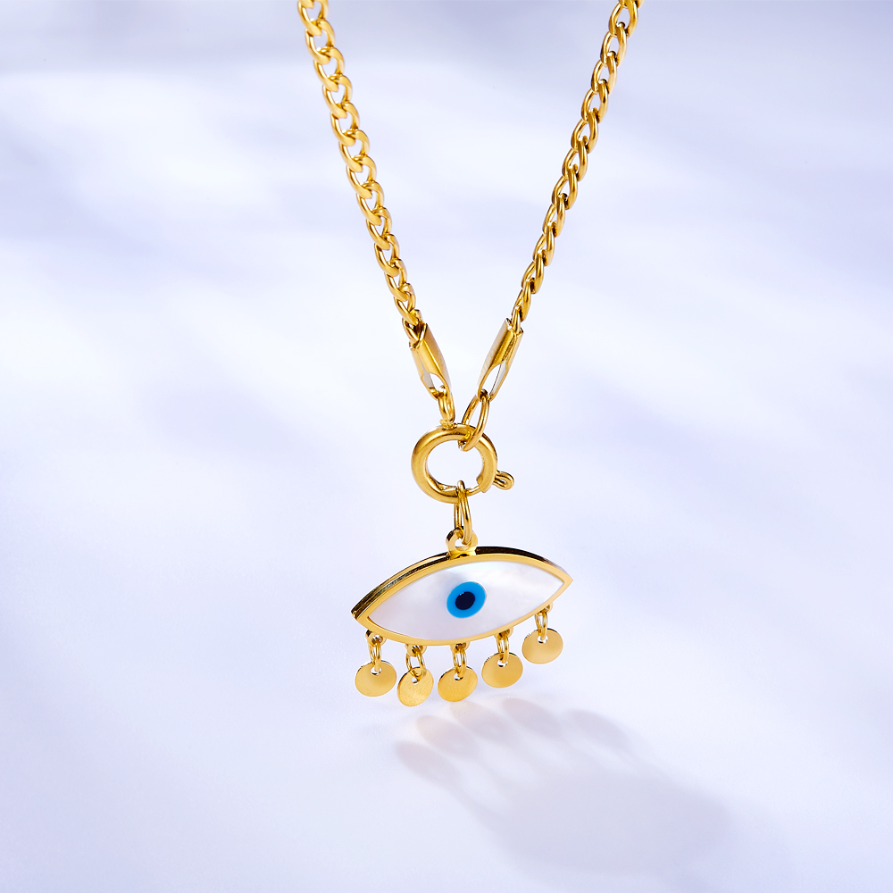 Blaue Augen Charms Halsband fü – Women'S Fashion Show 2022 Bewertung und Preis