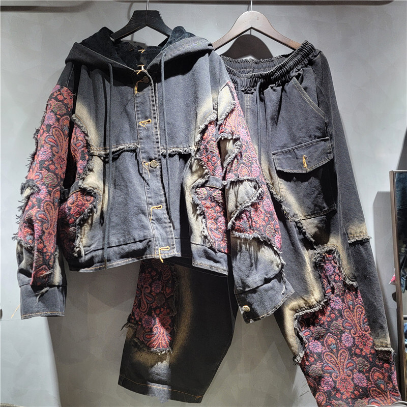 WTHT Mode frauen Waschen Patch – Women'S Fashion Denim Jacket Bewertung und Preis