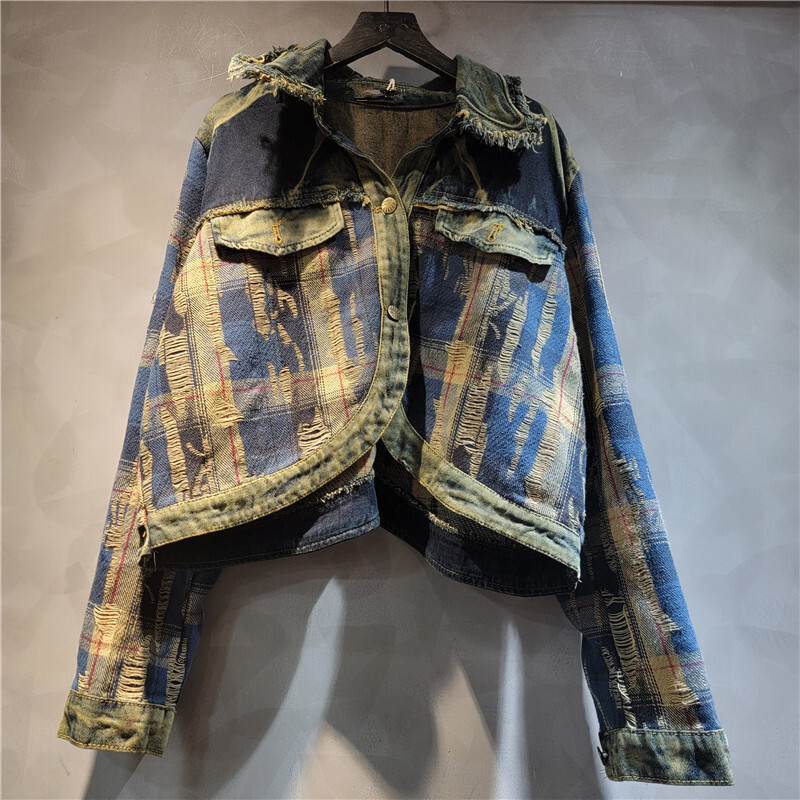 WTHT Mode frauen Unregelmäßige – Women'S Fashion Denim Jacket Bewertung und Preis