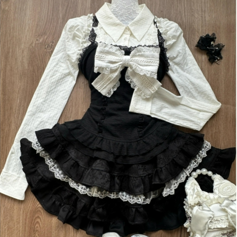 Y2k Ästhetischer Lolita-Stil 3 – Women'S Y2K Fashion Aesthetic Bewertung und Preis