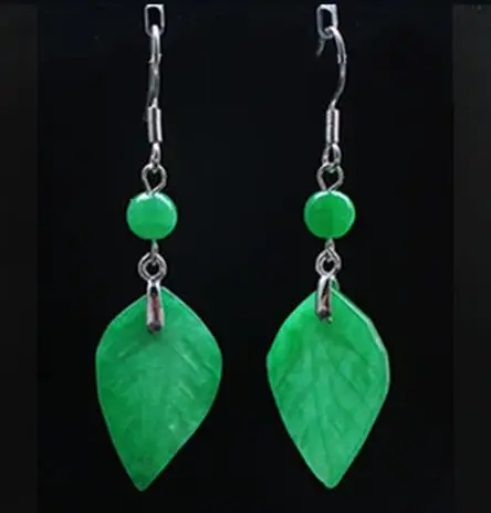 Angepasst Natürliche Grüne Jad – Women Fashion Jewellery Bewertung und Preis