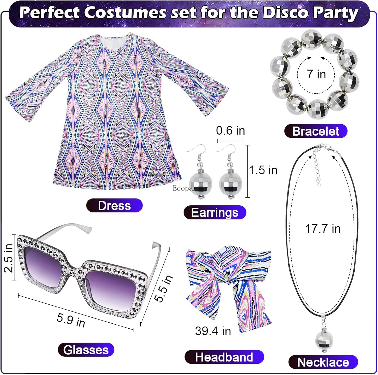Disfraz 70er Jahre Damen Disco – Women'S Fashion From The 70S Bewertung und Preis