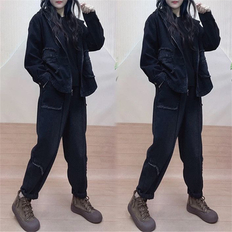 2024 Herbst Kapuze Qdenim Jack – Women'S Fashion Denim Jacket Bewertung und Preis