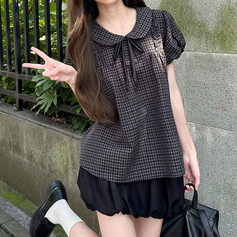 Kimutomo Damenhemden mit Peter – Women'S Y2K Fashion Aesthetic Bewertung und Preis