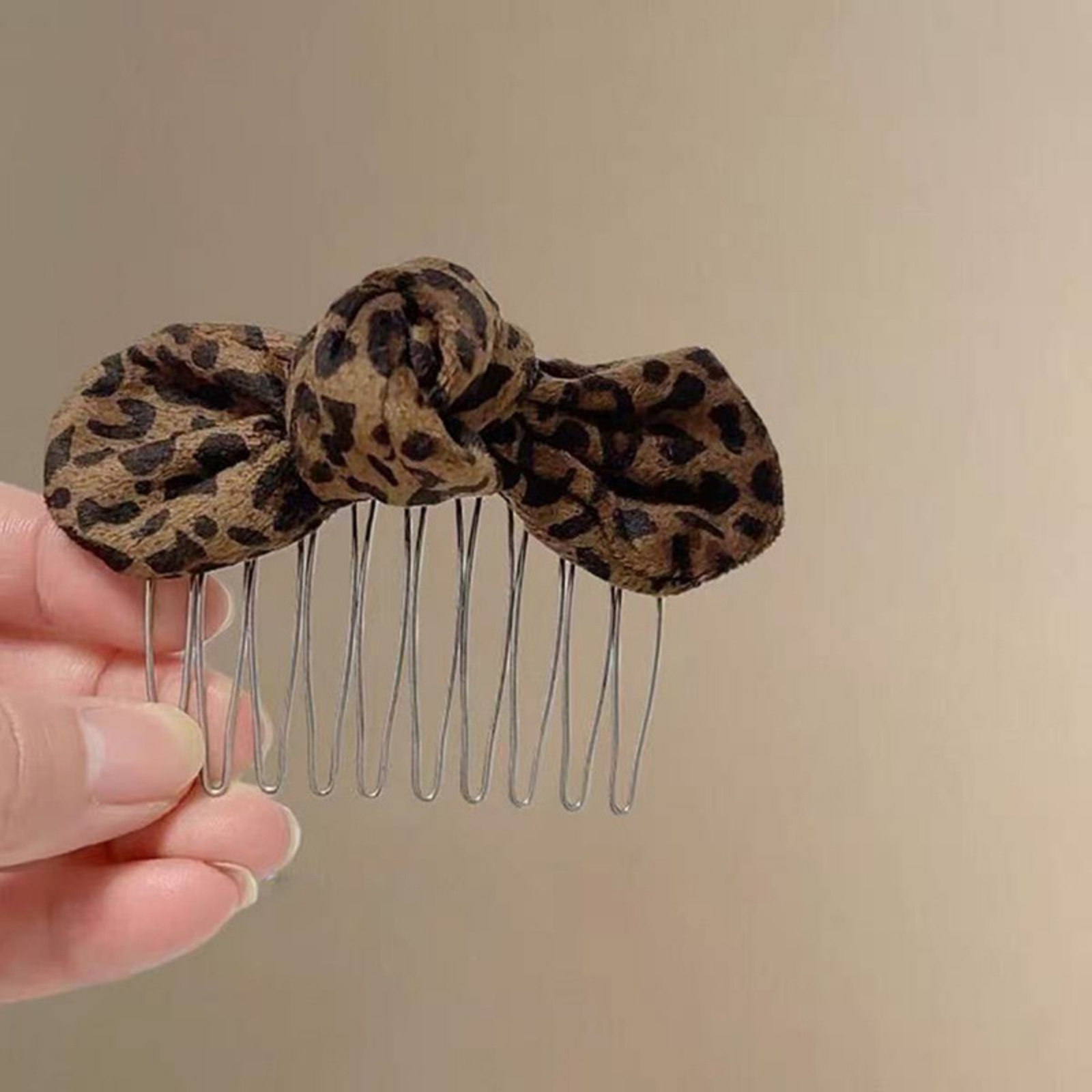 1 Stück Haarkamm mit Leoparden – Women Fashion Hair Style Bewertung und Preis