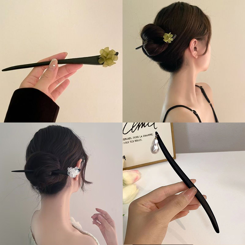 Vintage Chinesischen Stil Holz – Women Fashion Hair Style Bewertung und Preis