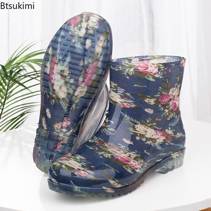 Modische wasserdichte Regensti – Women'S Fashion Rain Boots Bewertung und Preis