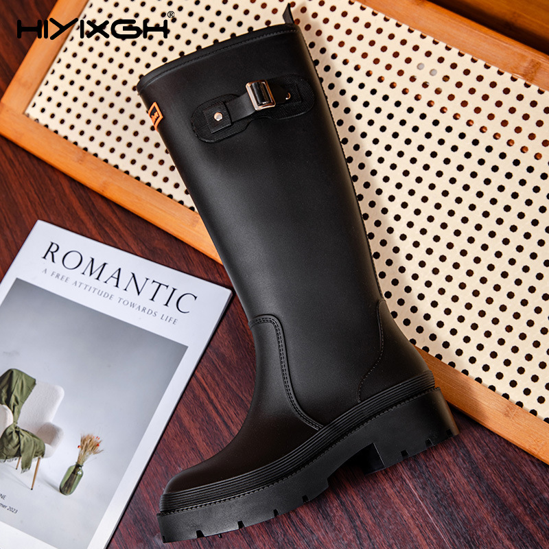 Modische Damen High-Top wasser – Women'S Fashion Rain Boots Bewertung und Preis
