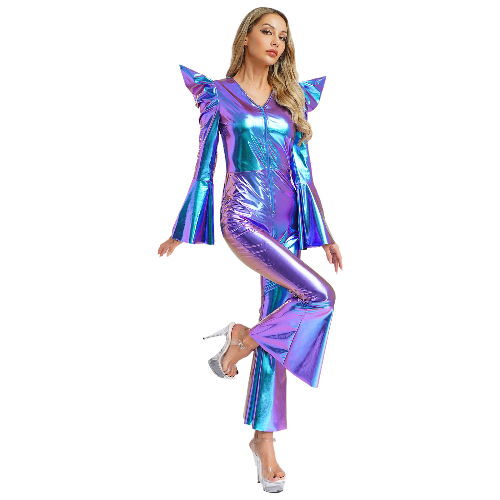 Damen 70er Disco Hippie Cospla – Women'S Fashion From The 70S Bewertung und Preis