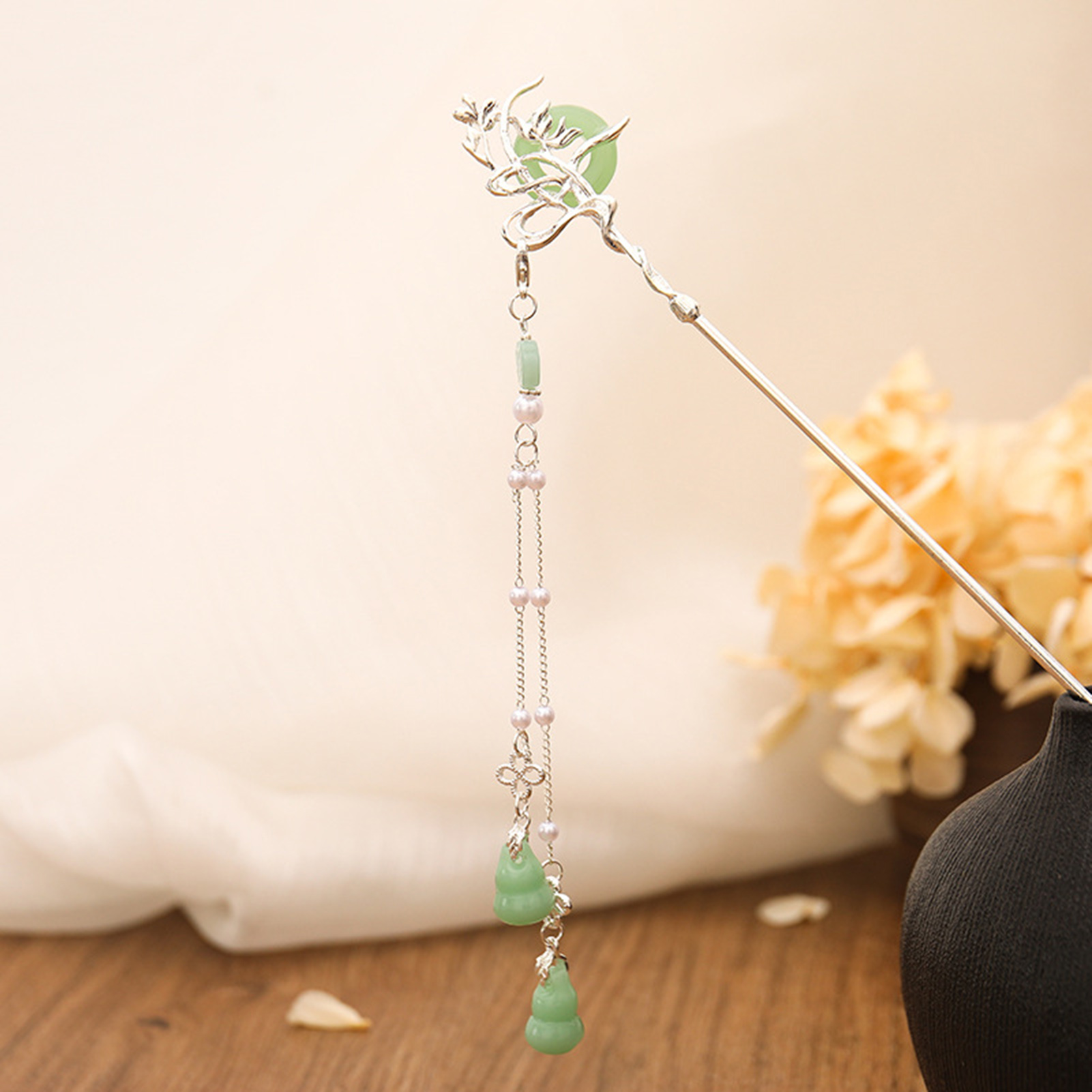 Chinesischen Stil Glas Haarnad – Women Fashion Jewellery Bewertung und Preis
