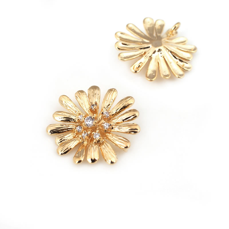 18K Goldfarbene Messing-Sonnen – Women Fashion Jewellery Bewertung und Preis