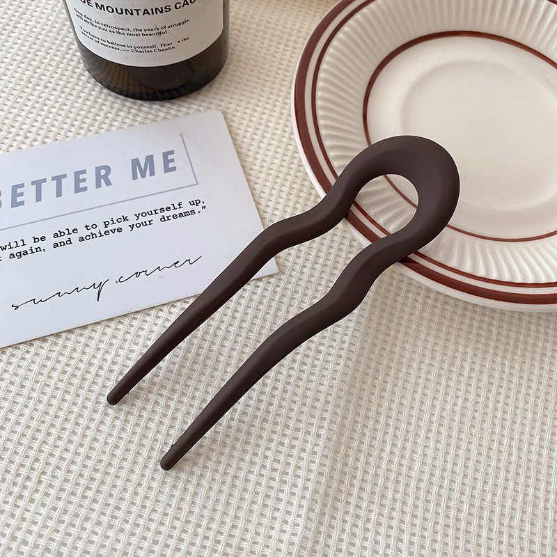 1/4 Stück einfache, mattierte  – Women Fashion Hair Style Bewertung und Preis