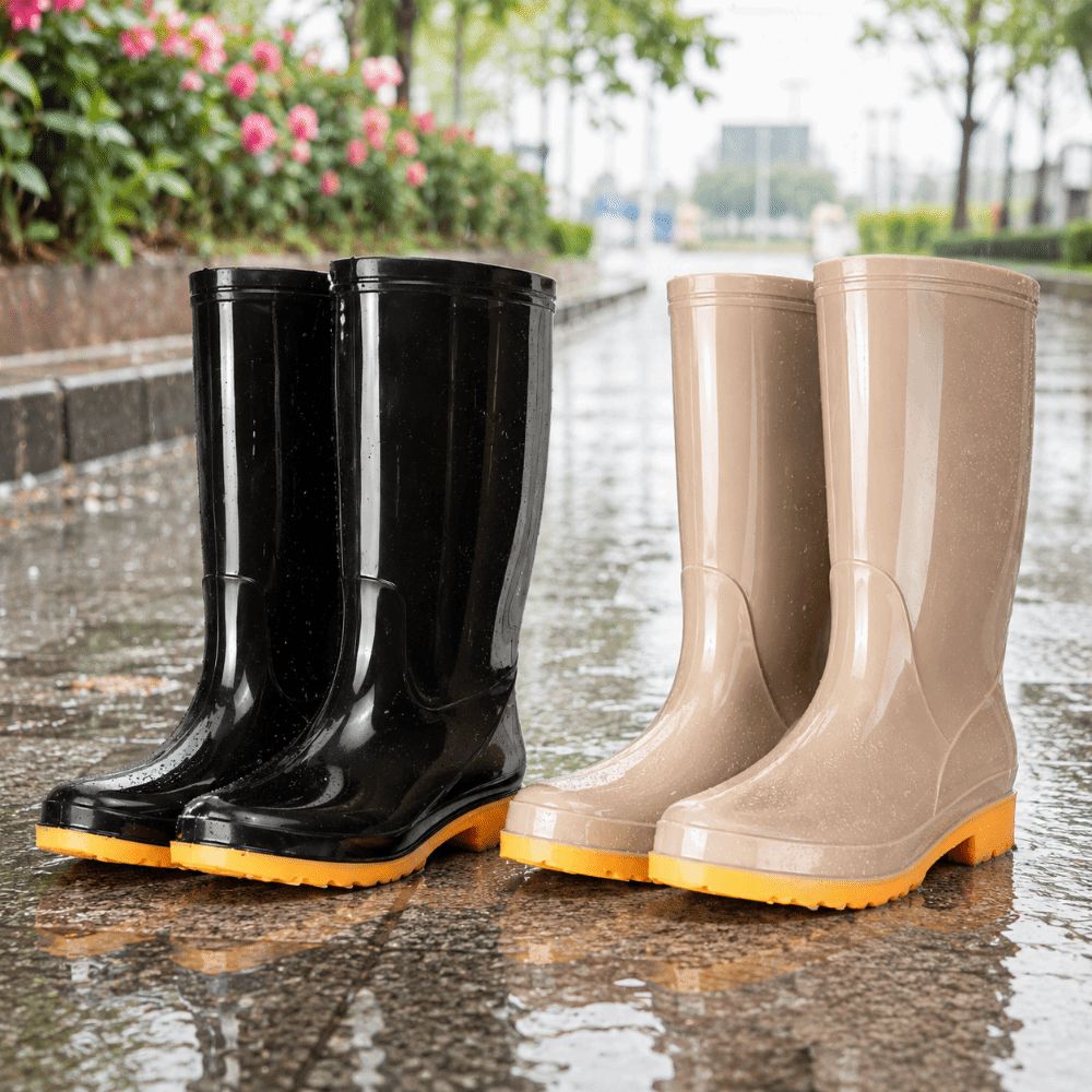 Rutschfeste Damen-Regenstiefel – Women'S Fashion Rain Boots Bewertung und Preis