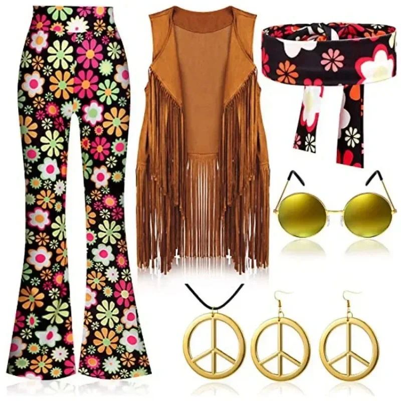 Hippie Disco 60er 70er Jahre C – Women'S Fashion From The 70S Bewertung und Preis