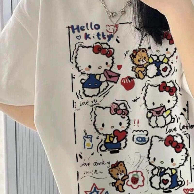 Kurzärmeliges Sommer Hello Kit – Women'S Fashion Jersey Bewertung und Preis